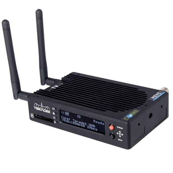 Cube 755 - H.265 (HEVC) and H.264(AVC) Camera Top Encoder